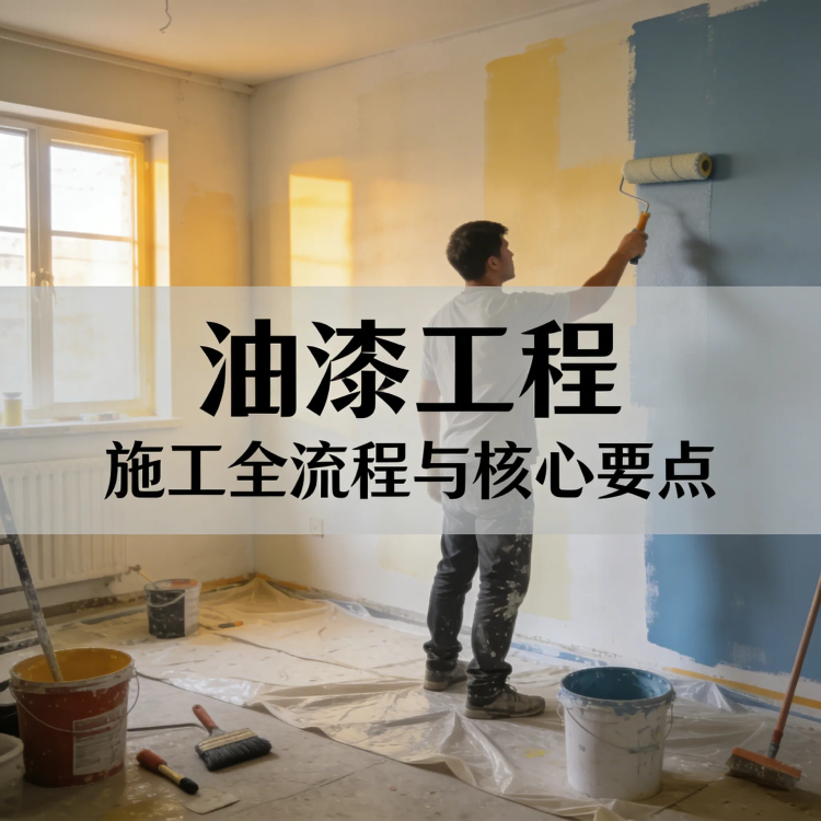 油漆（涂饰）工程：施工全流程与核心要点