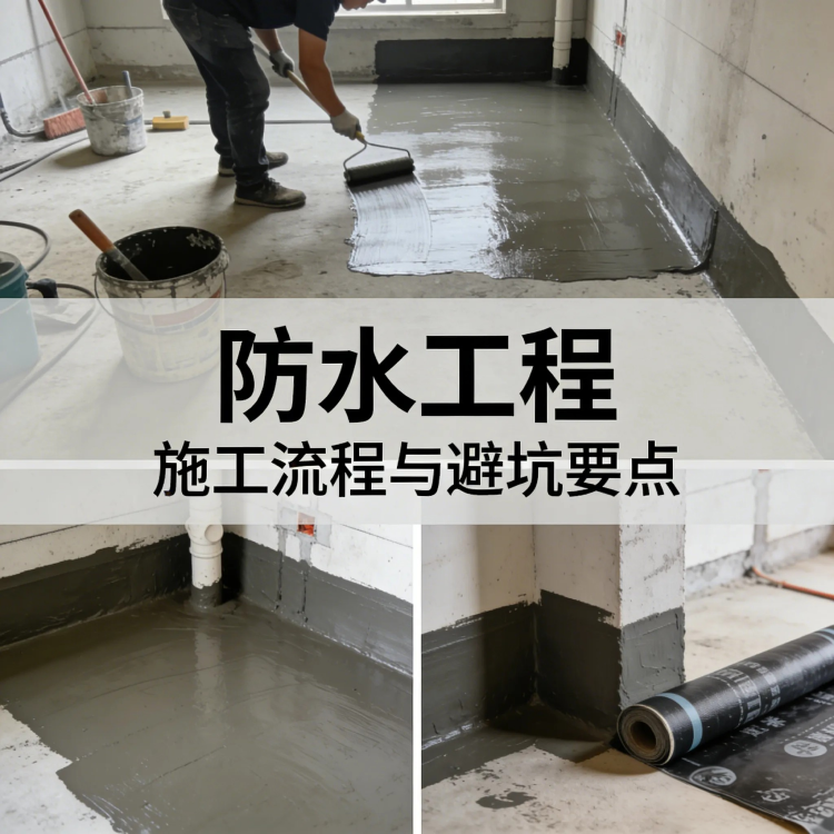 防水工程：施工流程与避坑要点