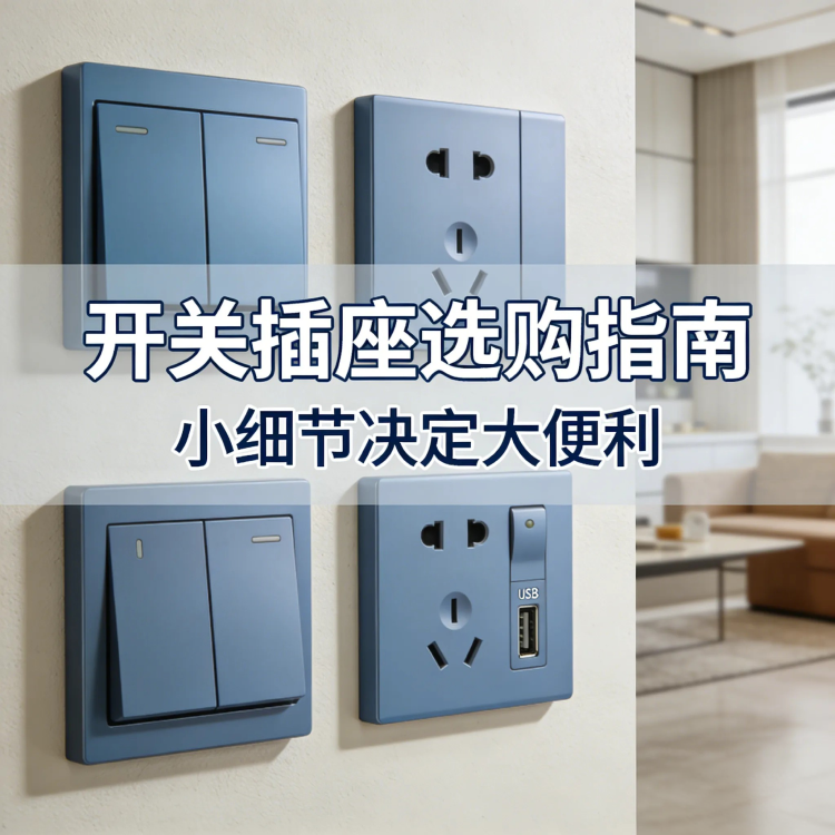 开关插座选购指南：小细节决定大便利