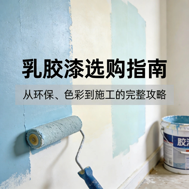 乳胶漆选购指南：从环保、色彩到施工的完整攻略