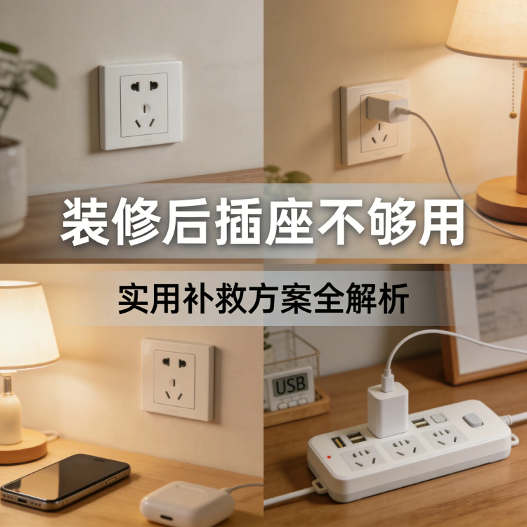 装修后插座不够用？实用补救方案全解析