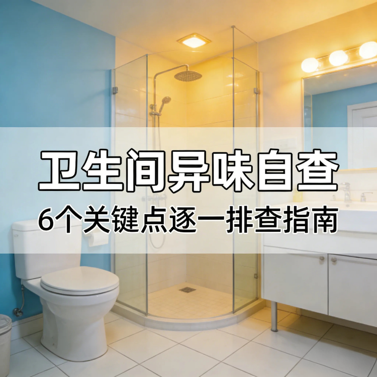 卫生间异味溯源自查：6个关键点逐一排查指南