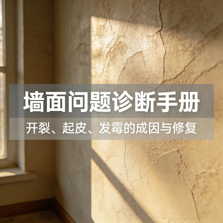 墙面问题诊断手册：开裂、起皮、发霉的成因与修复